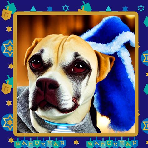Hanukkah Dog Free Stock Photo - Public Domain Pictures