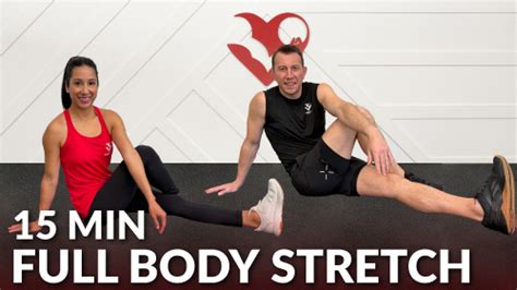 15 Min Full Body Stretch Hasfit Free Full Length Workout Videos And