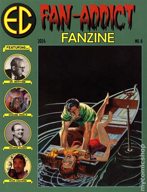 EC Fan Addict Fanzine SC 2024 FB Fantagraphics Underground Comic Books