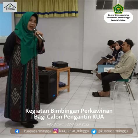 Kua Pasar Minggu On Twitter Pelaksanaan Bimbingan Perkawinan Bagi