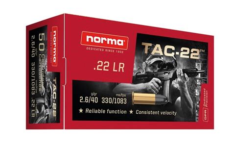 22LR Tac 22 40gr LRN 50 Pack Beretta Australia