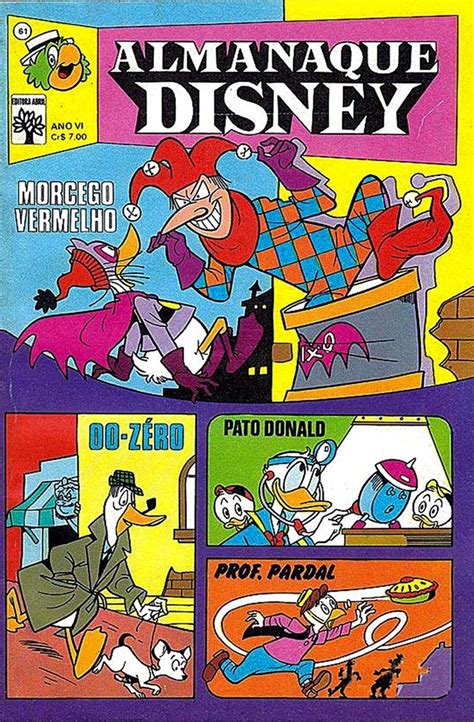 PR GIBIS Antigos Almanaque Disney Nº 61 Junho 1976 Ed Abril