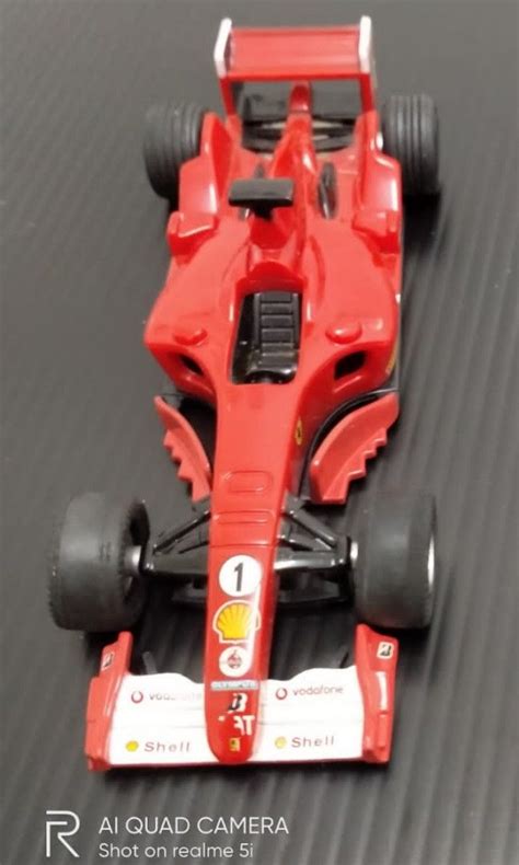 Vintage Classic Shell Ferrari F2005 F1 Race Car., Hobbies & Toys, Toys ...