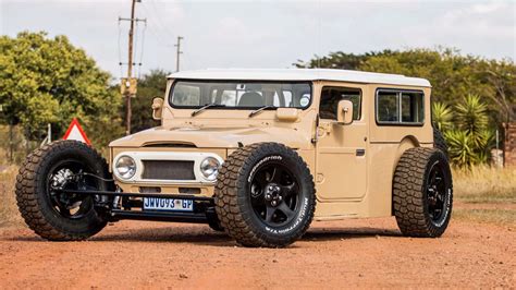 Toyota Fj40 Land Cruiser Hot Rod Una Preparación Increíble