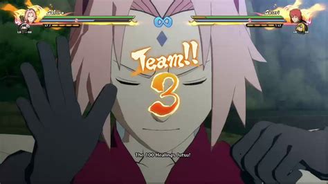 Naruto Shippuden Ultimate Ninja Storm Sakura Haruno Moveset Youtube