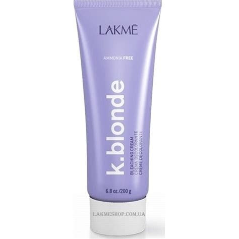Lakme K Blonde Cream Ammonia Free Plauk Viesinimo Kremas Be Amoniako G