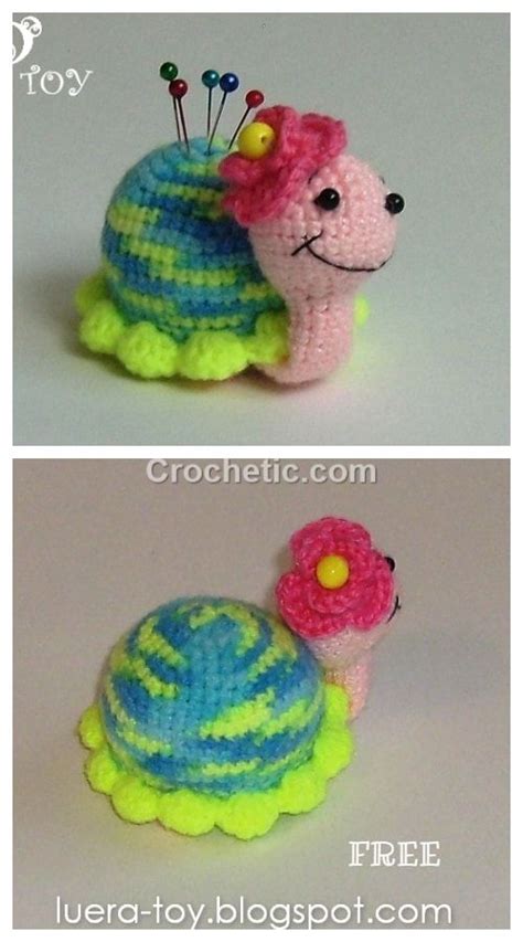 Mind Blowing Fantastic Fun Easy Crochet Knitting Amigurumi Snail Free