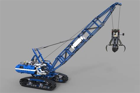 Lego Crawler Crane 3D model | CGTrader