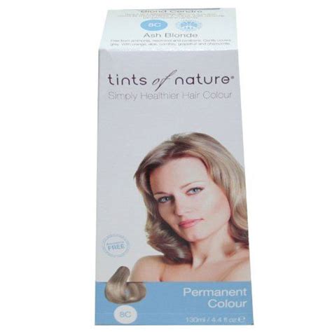 Tints Of Nature C Ash Blonde Permanent Hair Dye Nourishes Hair And Covers Greys Ammonia Free
