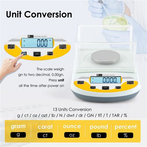 Snapklik CGOLDENWALL Lab Scale 0001g Laboratory Analytical