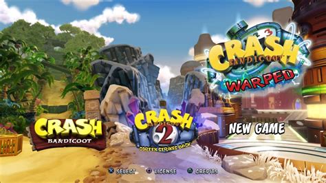 Louder Crash Bandicoot Nsane Trilogy Intro Main Menu Extended