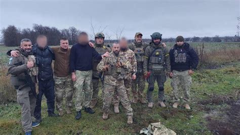 Ukrainian Special Unit Called Angels Rescues Ukrainian Pows From