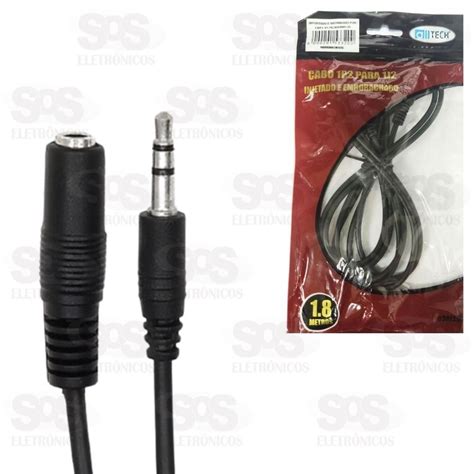 Cabo Extensor P2 Stereo 1 50 Metros Kapbom Kap V07