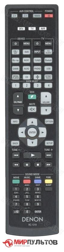 Пульт DENON RC-1219