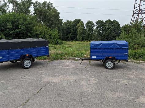 Легковой ПРИЦЕП УСИЛЕННЫЙ 2300*1300*500 с документами от производителя ...