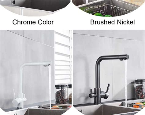 On Sale Chrome Purified Water Kitchen Faucet Pure Water Filter Deck