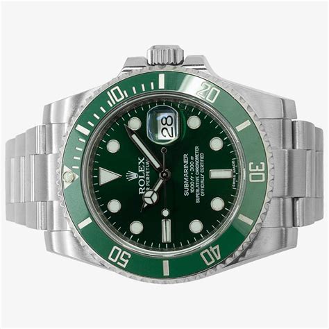 Rolex Oyster Perpetual Submariner Hulk Luxe Watches