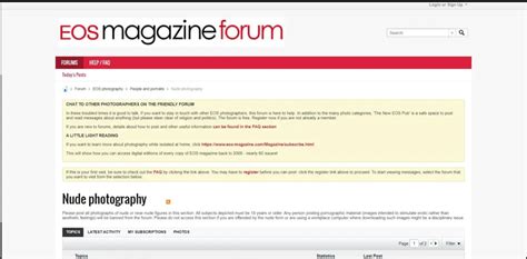 Nude Forum For Nude Photography You Should Be Reading