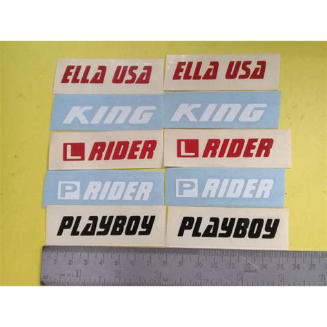 20210922 15a Body Sticker Stripe STIKER Stickers Logos Emblems