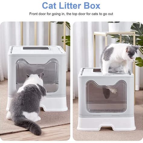 Liwi Bac Liti Re Chat Xxl Maison De Toilette Pour Chats Anti Odeur