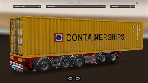 D TEC COMBI TRAILER BY PEERKE145 V1 1 ETS2 2 ETS2 Mods Euro Truck