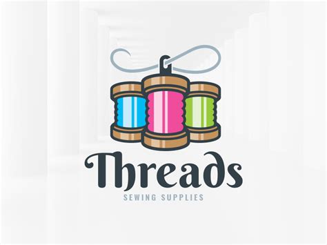 Threads Logo Template by Alex Broekhuizen on Dribbble