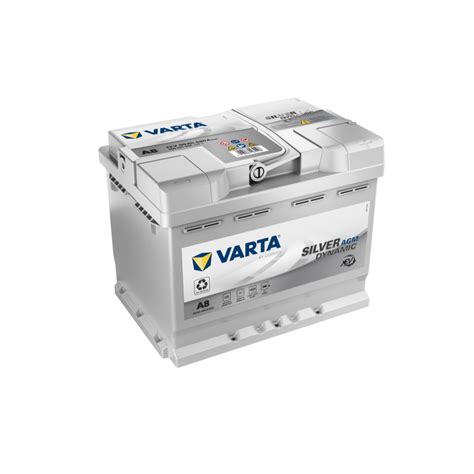 Batterie VARTA A8 Start Stop Silver Dynamic XEV 60 Ah 680A Norauto