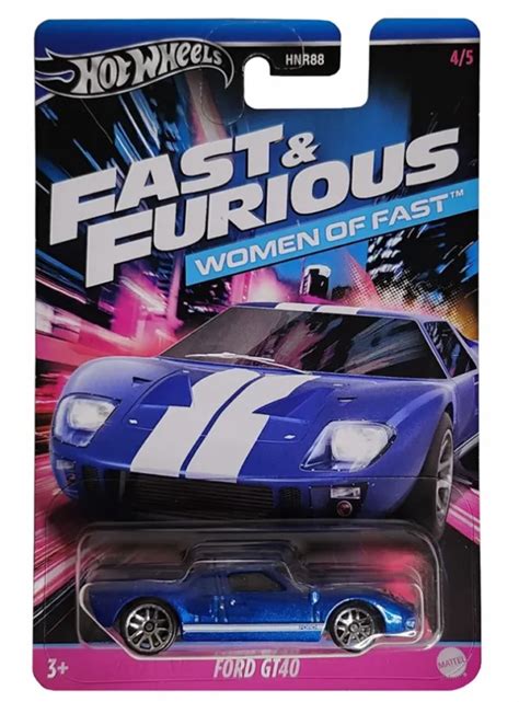Masinuta Metalica Hot Wheels Women Of Fast Ford GT TimodorToys Ro