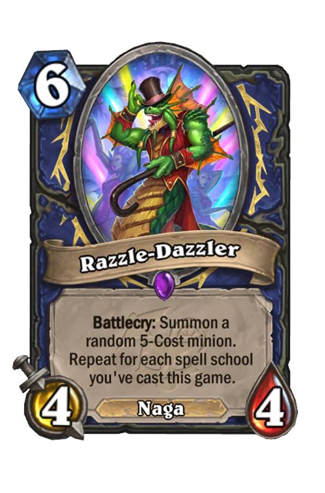 Razzle Dazzler Best Hearthstone Decks HSReplay Net