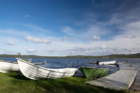 Lake Inari, Lapland, Finland Stock Photo - Image of summer, inari: 58711478