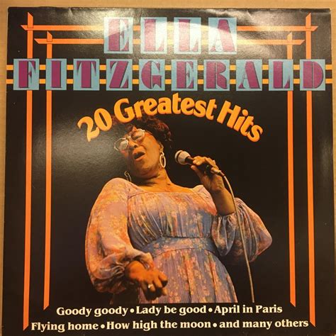 Ella Fitzgerald 20 Greatest Hits 2el Plak