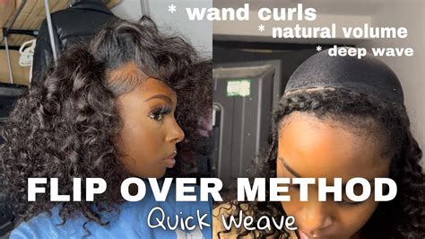 How To Ivy Flip Over Method Quickweave My C Leave Out Ulahair