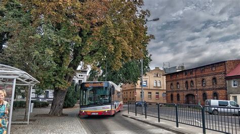 SPK Swarzędz Linia 490 kierunek Swarzędz PKP trasa zmieniona Solaris