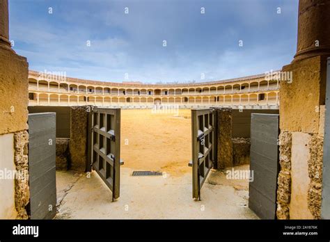 Famous bullring in Ronda,Spain Stock Photo - Alamy