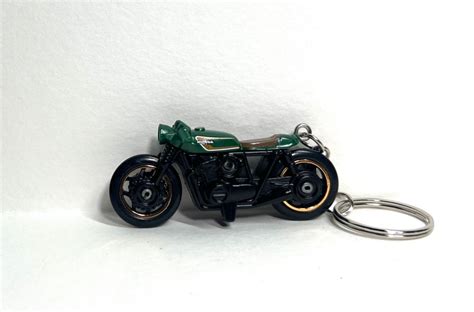 Hot Wheels Honda CB Cafe Keychain Etsy