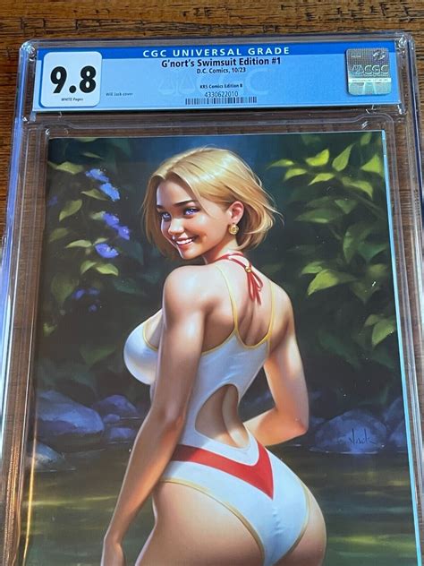 Gnorts Illustrated Swimsuit Edition 1 Cgc 9 8 Will Jack Virgin Variant