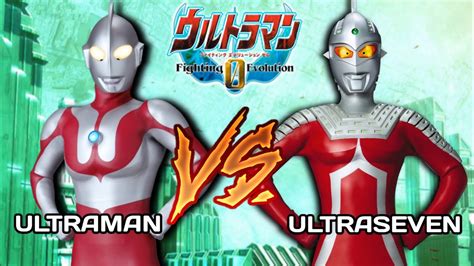 Ultraman Vs Ultraseven Ultraman Fighting Evolution Ppsspp Youtube