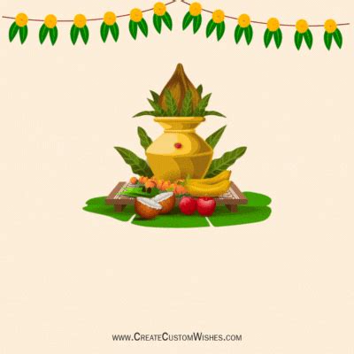 Online Create Tamil New Year 2023 Animated Wishes Link With Name