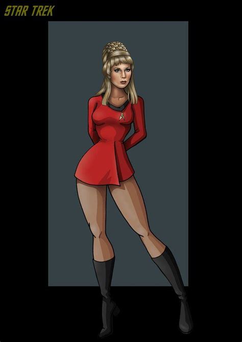 Yeoman Janice Rand Star Trek Tv Star Trek Artwork Star Trek Cosplay