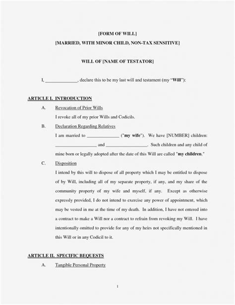 Printable Living Will Form Legal Document Templates Fresh Blank For