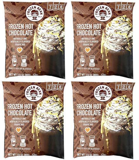 Amazon Frozen Bean Frappe Mix Frozen Hot Chocolate Pack Of Instant Frappe Mix