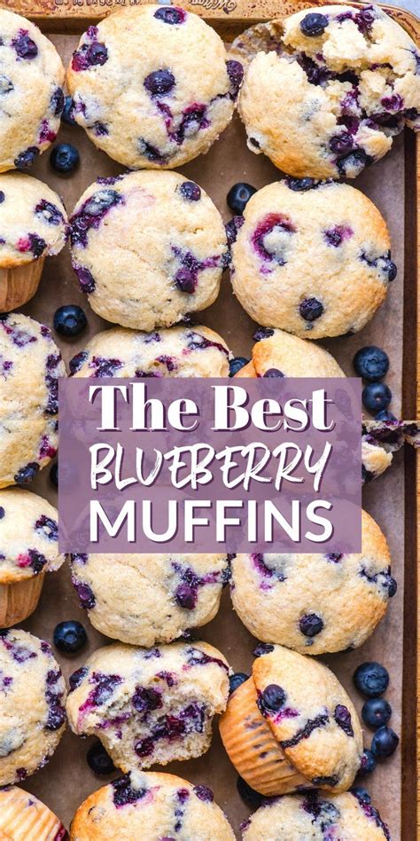 Blueberry Muffins Artofit