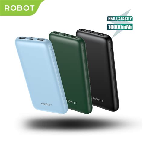 Jual Powerbank Robot Rt Mah Dual Input Port Type C Micro Usb