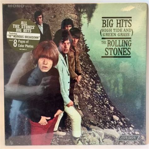 Sealed St Press Mono The Rolling Stones Big Hits High Tides Green