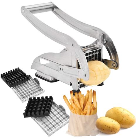 Buy Potato Cutter Stainless Steel Potato Slicer Chopper Fruit