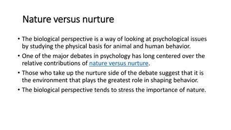 Biological perspective | PPT