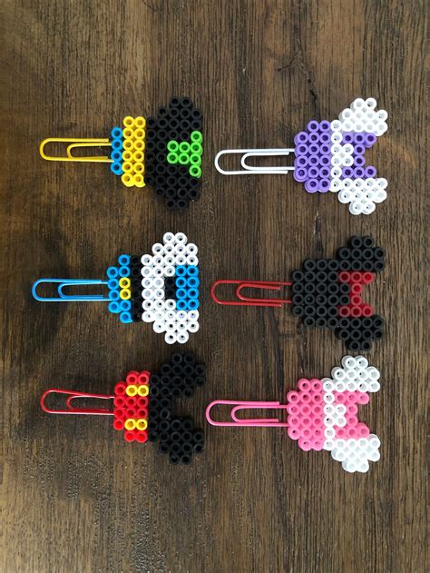 Perler Bead Bookmarks Etsy