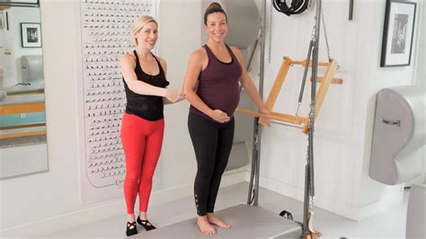 Pilates PreNatal Tower Workout With Molly Niles Renshaw