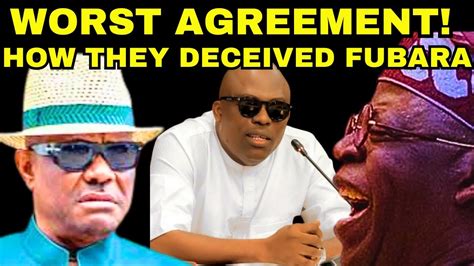 Worst Fubara Forced To Sign Deal With Wike Over Rivers Crisis As