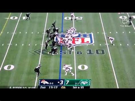 Jerry Jeudy First Career Touchdown Yards Broncos Vs Jets Wow Youtube